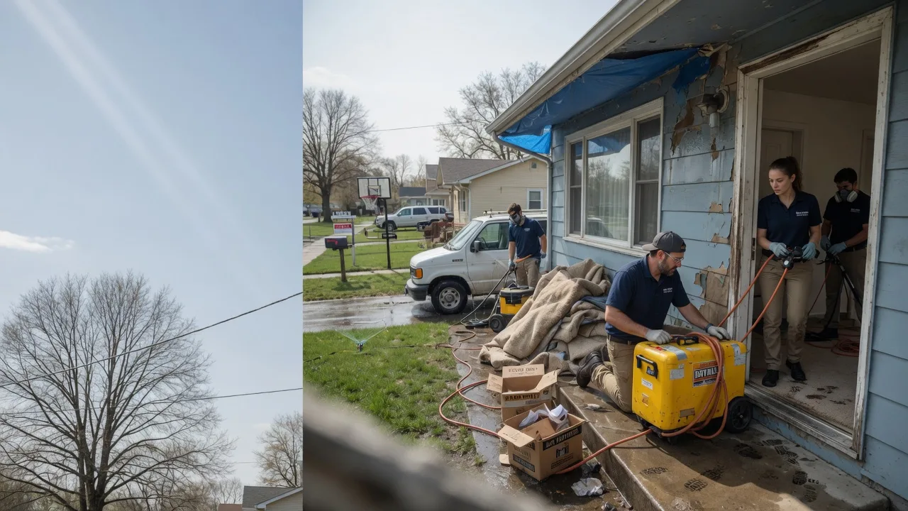 Basement Flood Cleanup in Bensenville, IL near me